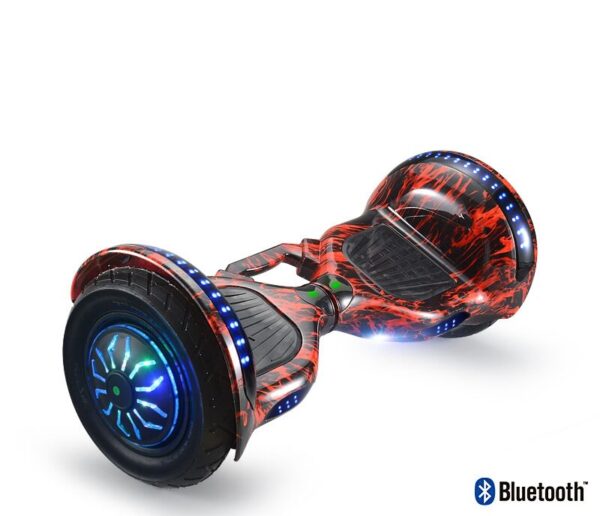 hoverboard electric scooter led light 10 inch