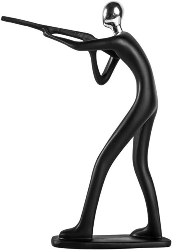 JAMCHE Simple People Figure Statue Ornament Sculpture Sportsman Art Home And Office Decor, Anniversary Birthday Gift