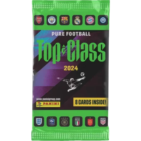 Panini Fifa Top Class 2024 Card Packets 8 Cards Panini