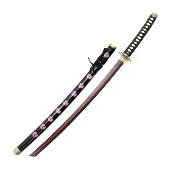 Katana Roronoa Zoro Sword Shusui - Black & Pink